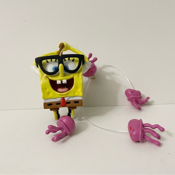 2006 Heirloom Carlton Spongebob Squarepants Jellyfish Christmas Ornament - Picture 11 of 12